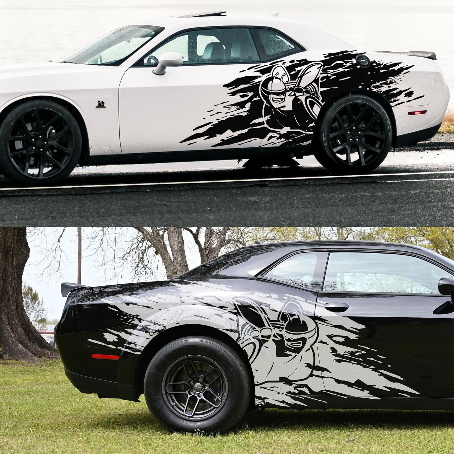 Scat Pack Decal Sticker for Challenger, Charger. #7026-Sup