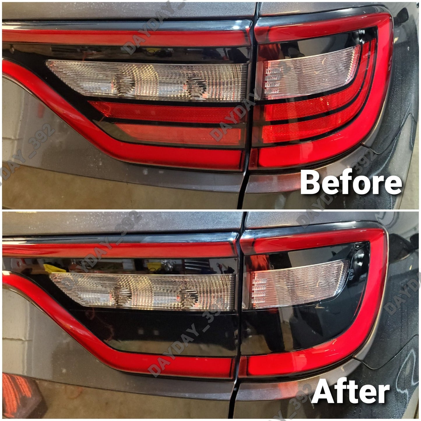 14 - 25 Dodge Durango Reflector Taillight Decal - Speedlogix