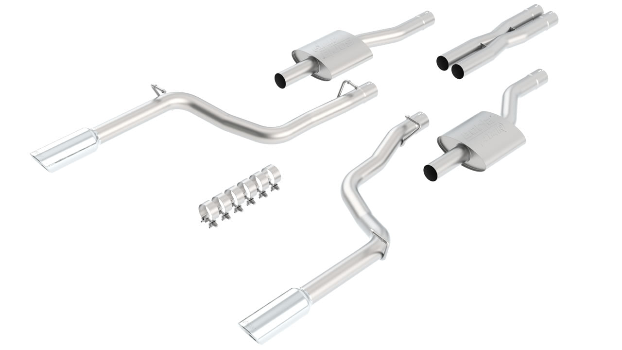 Borla ATAK Cat-Back Exhaust 2005-2010 Charger 6.1L - Speedlogix