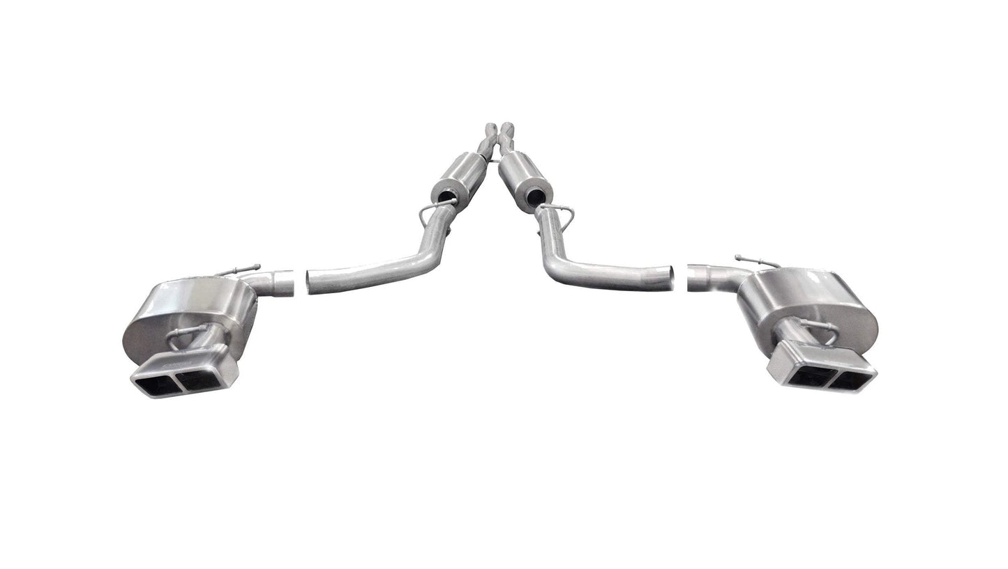 Corsa Xtreme Cat-Back Exhaust, Polished Tips 2011-2014 Challenger 392/6.4L - Speedlogix