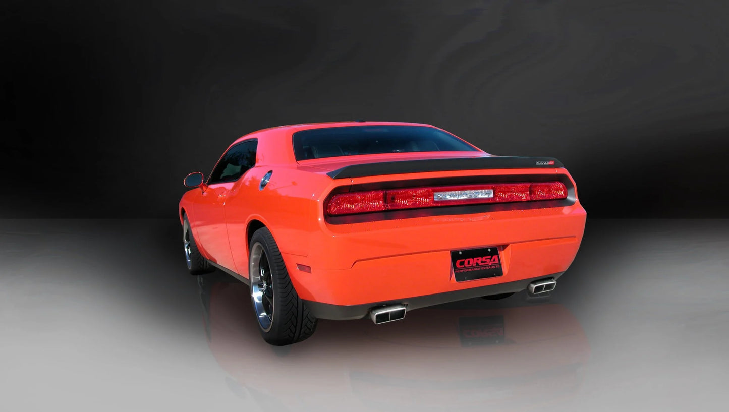 Corsa Xtreme Cat-Back Exhaust, Polished Tips 2008-2010 Challenger 6.1L - Speedlogix