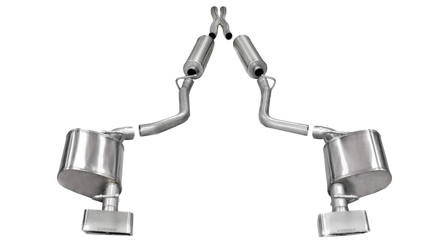 Corsa Xtreme Cat-Back Exhaust, Polished Tips 2011-2014 Challenger 5.7L