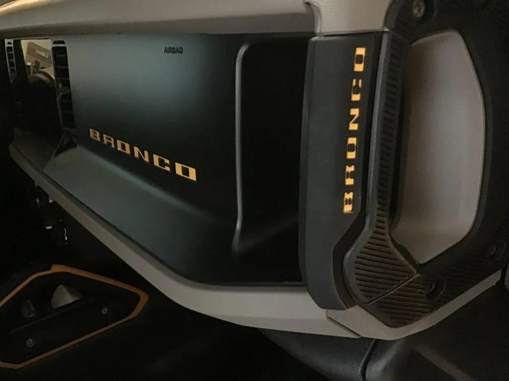 Outer Grab Handle Stripe Overlays (EZ Apply - Standard Series) - 2021+ Bronco