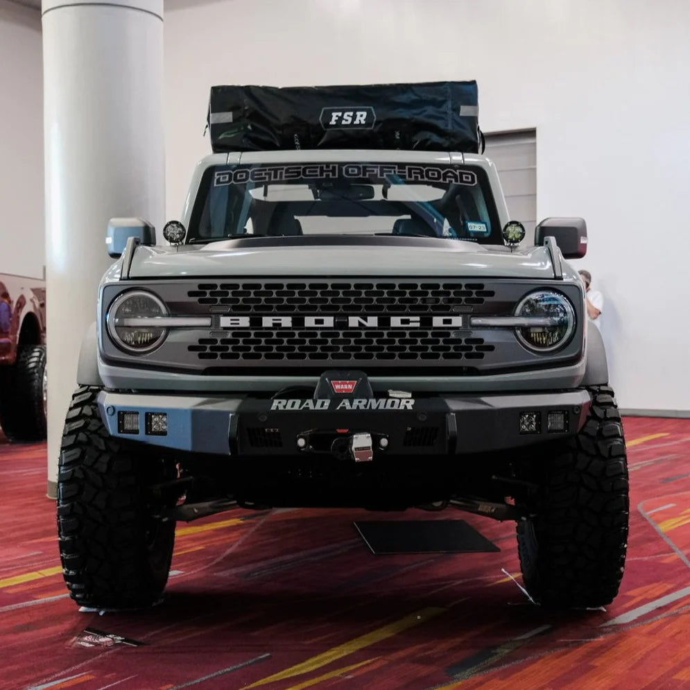 AFC Carbon Heat Extractor Hood 2021-2024 Bronco