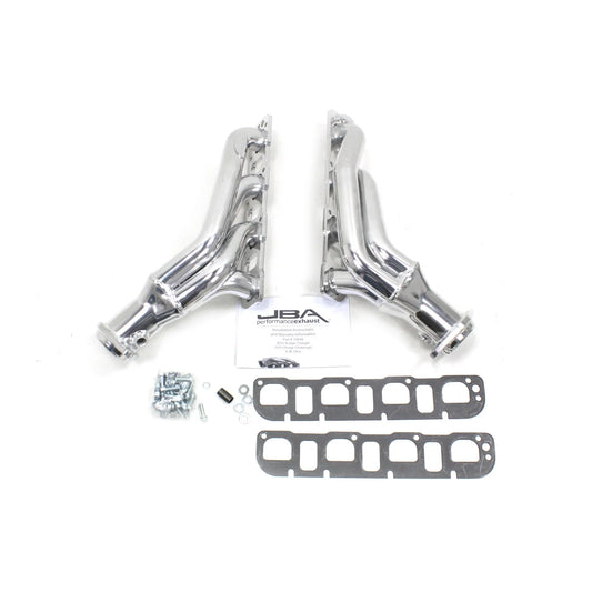 JBA Shorty Stainless Silver Ceramic Headers 2015-2023 Challenger/Charger 392/6.4L/6.2L