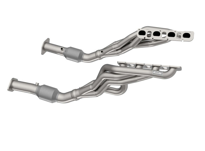Kooks 2"x3" Long Tube Headers, Green Catted Mid-Pipes 2021-2023 TRX 6.2L