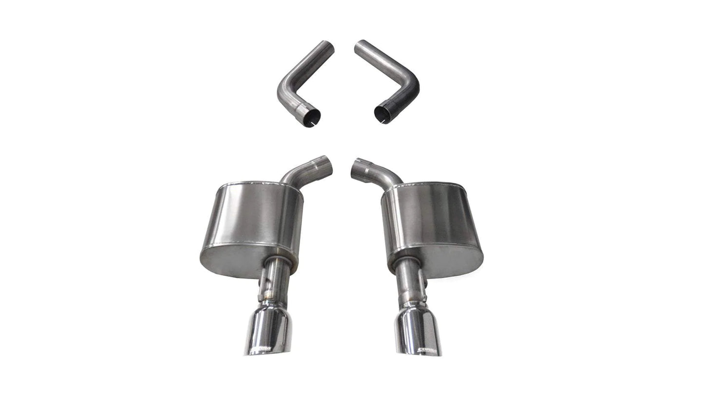 Corsa Sport Axle-Back, Polished Tips 2015-2023 Charger 5.7L/6.2L/392/6.4L