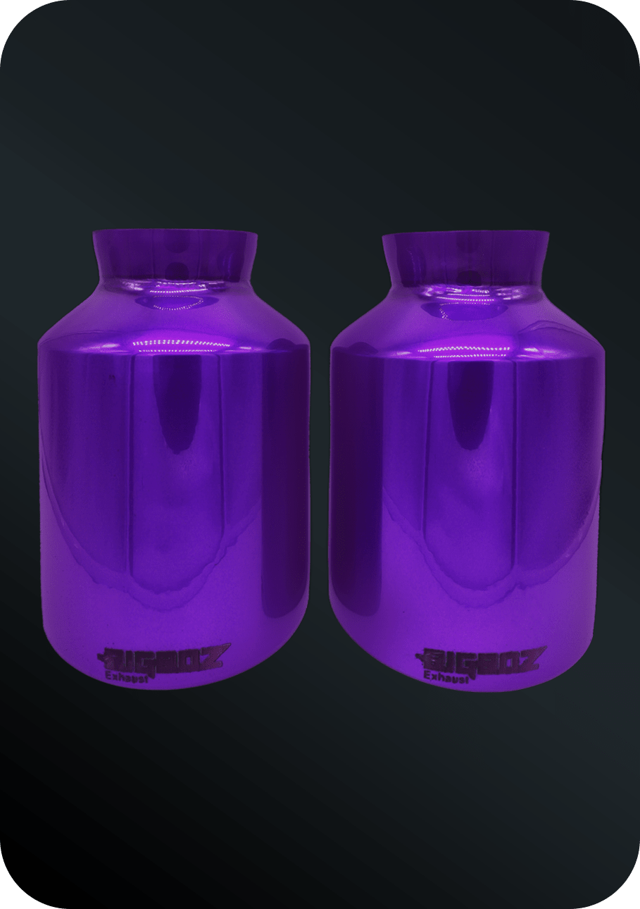 (2015 - 2023) D - Charger 5" V8 Tip Set CANDY PURPLE - Speedlogix