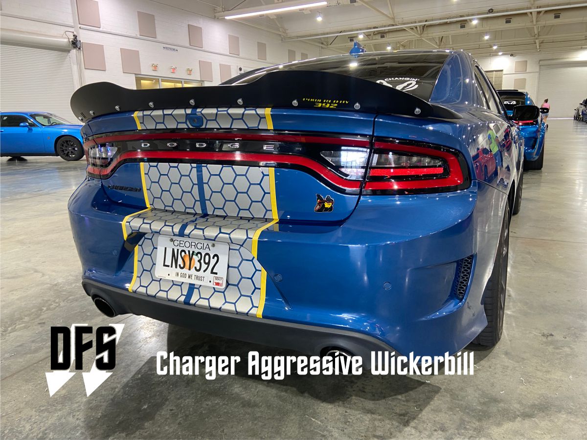 2015 - 2023 Dodge Charger GT, RT, ScatPack, SRT Wickerbill - Speedlogix