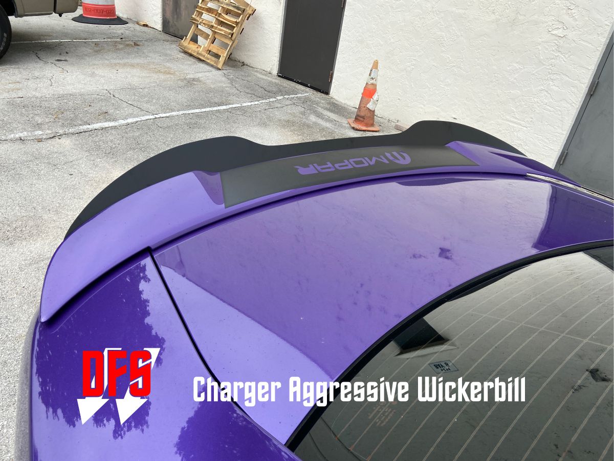 2015 - 2023 Dodge Charger GT, RT, ScatPack, SRT Wickerbill - Speedlogix