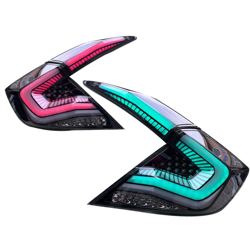 2016 - 2021 Honda Civic Sedan LED Tail Lights RGB - Speedlogix