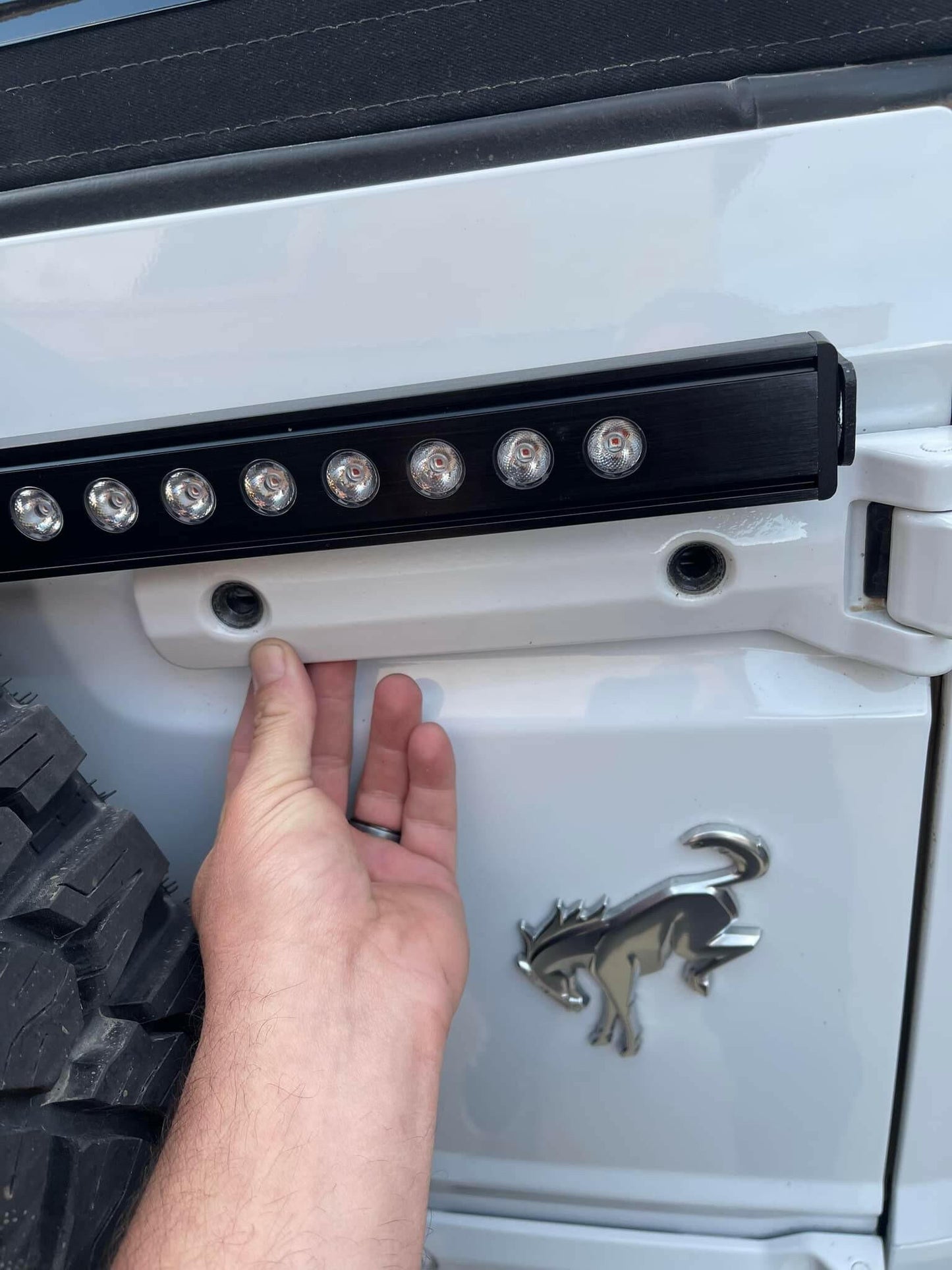 2021+ Ford Bronco Tailgate Hinge/Reverse/Chase Light Kit - Speedlogix