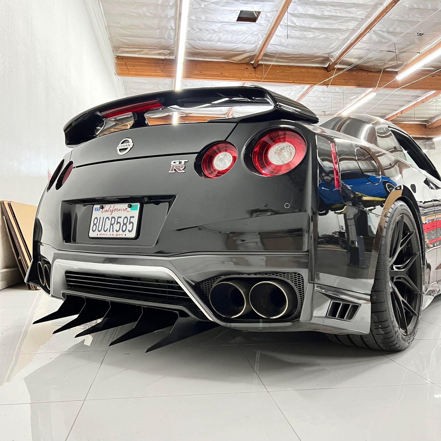 2012-2020 Nissan Gt-R Rear Diffuser V5 (R35)