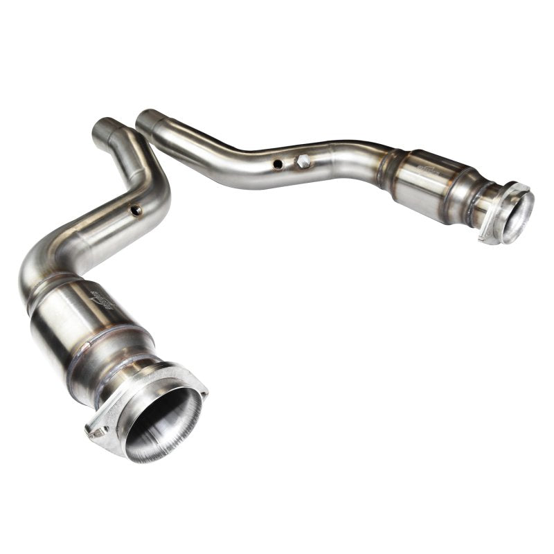 Kooks 1-7/8"x2"x3" Stepped Long Tube Headers, Green Catted Mid-Pipes 2006-2023 Challenger/Charger 6.1L/392/6.4L