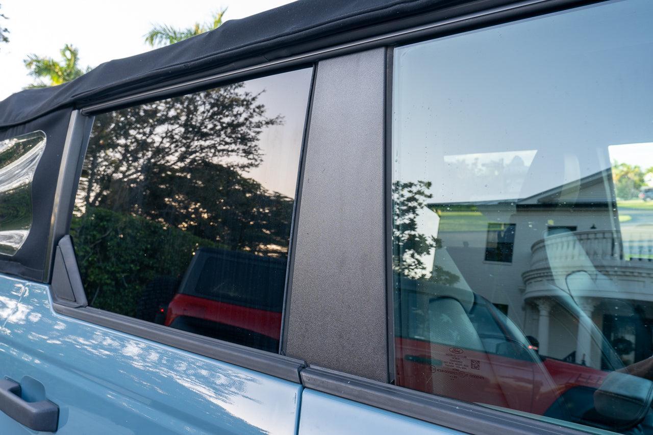 3D Carbon B Pillar Protection Kit - 2021+ Bronco 4 Door - Speedlogix