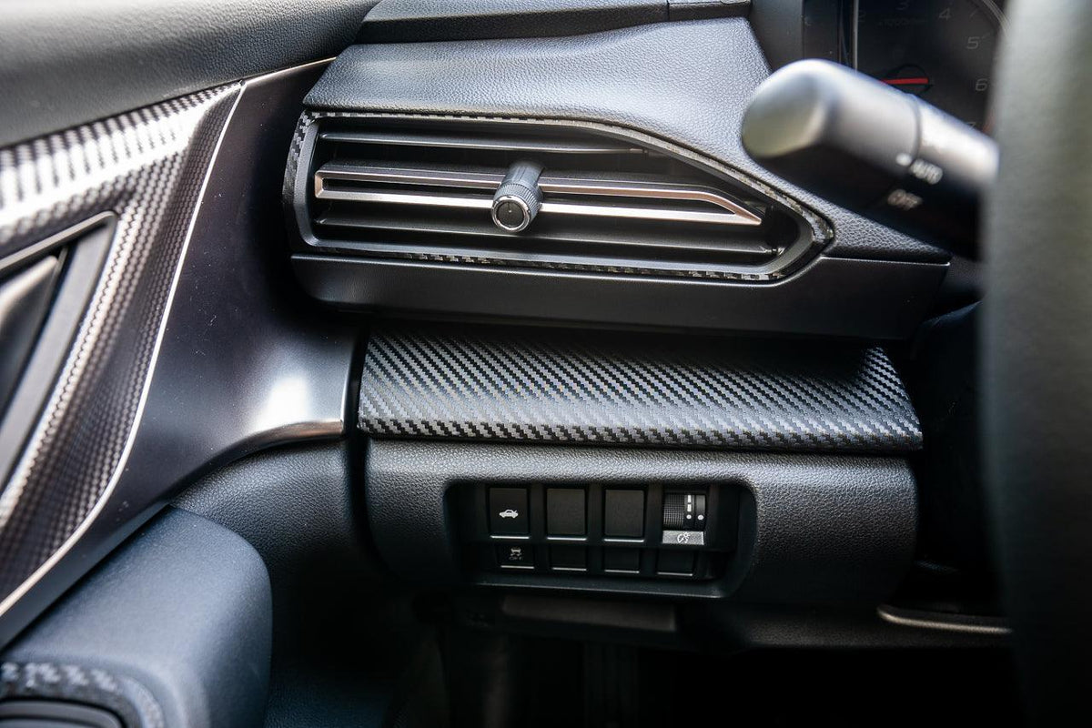 3D Carbon Interior Dash Trim Overlays - 2022+ Subaru WRX