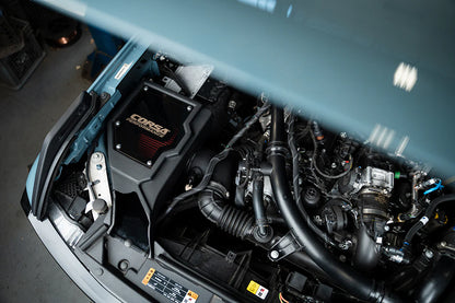 Corsa Cold Air Intake, DryTech Filter 2021-2023 Bronco 2.7L