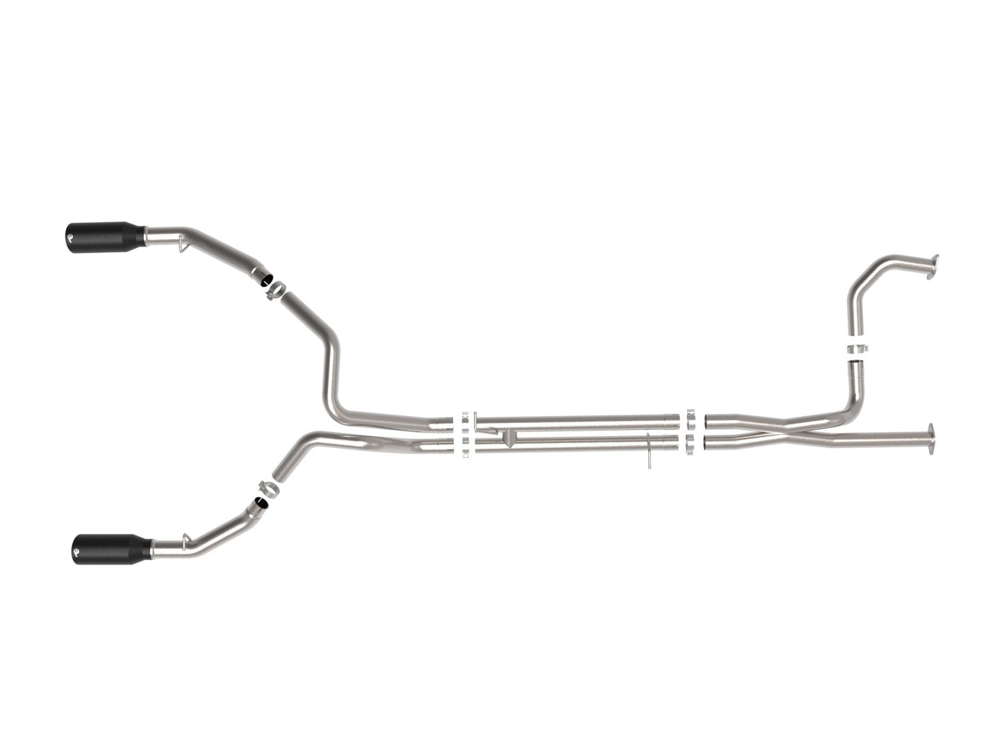 aFe Vulcan Cat-Back Exhaust, Black Tips 2021-2023 TRX 6.2L