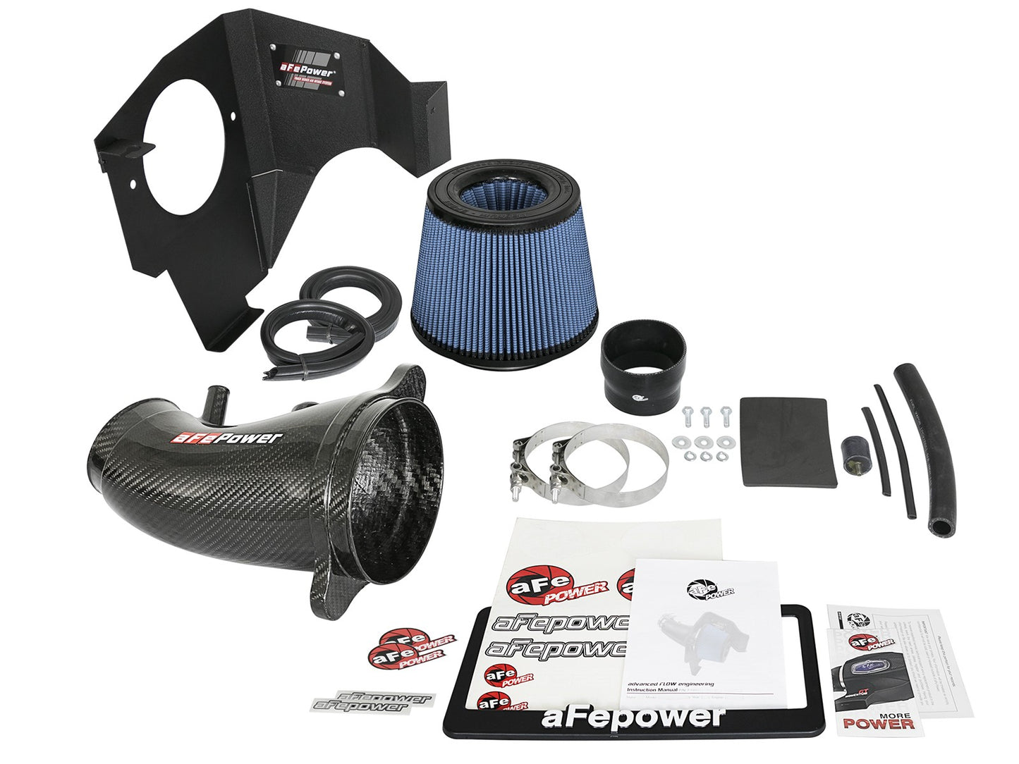 aFe Track Carbon Cold Air Intake, Pro 5R Filter 2011-2023 Challenger/Charger 392/6.4L - Speedlogix