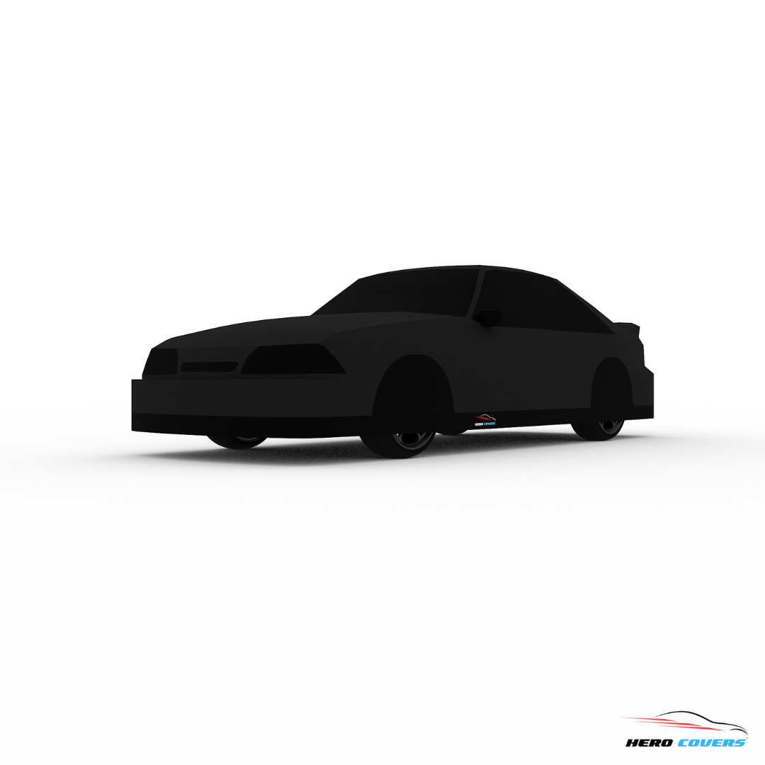 Indoor or Outdoor Car Cover | Compatible For: Ford Mustang Third Generation (1979–1993) – Fox Body