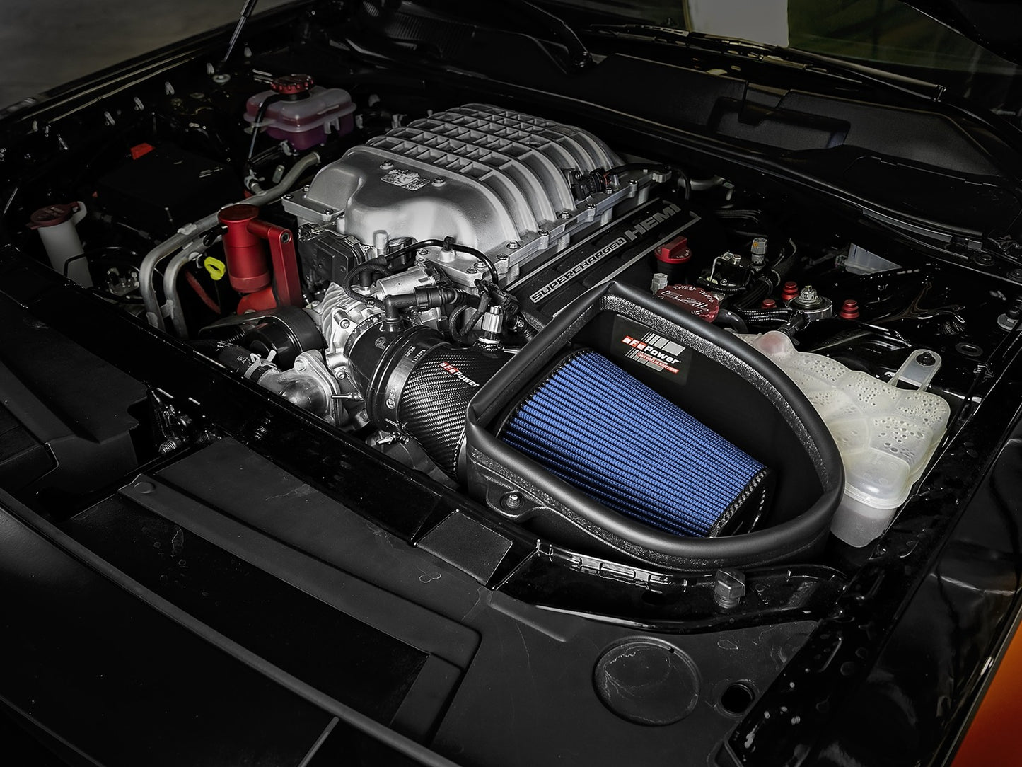 aFe Carbon Track Cold Air Intake 2018-2023 Challenger 6.2L