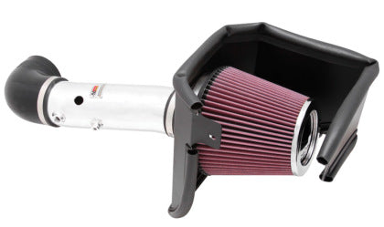K&N Typhoon Polished Cold Air Intake 2005-2023 Challenger/Charger 5.7/6.1L - Speedlogix