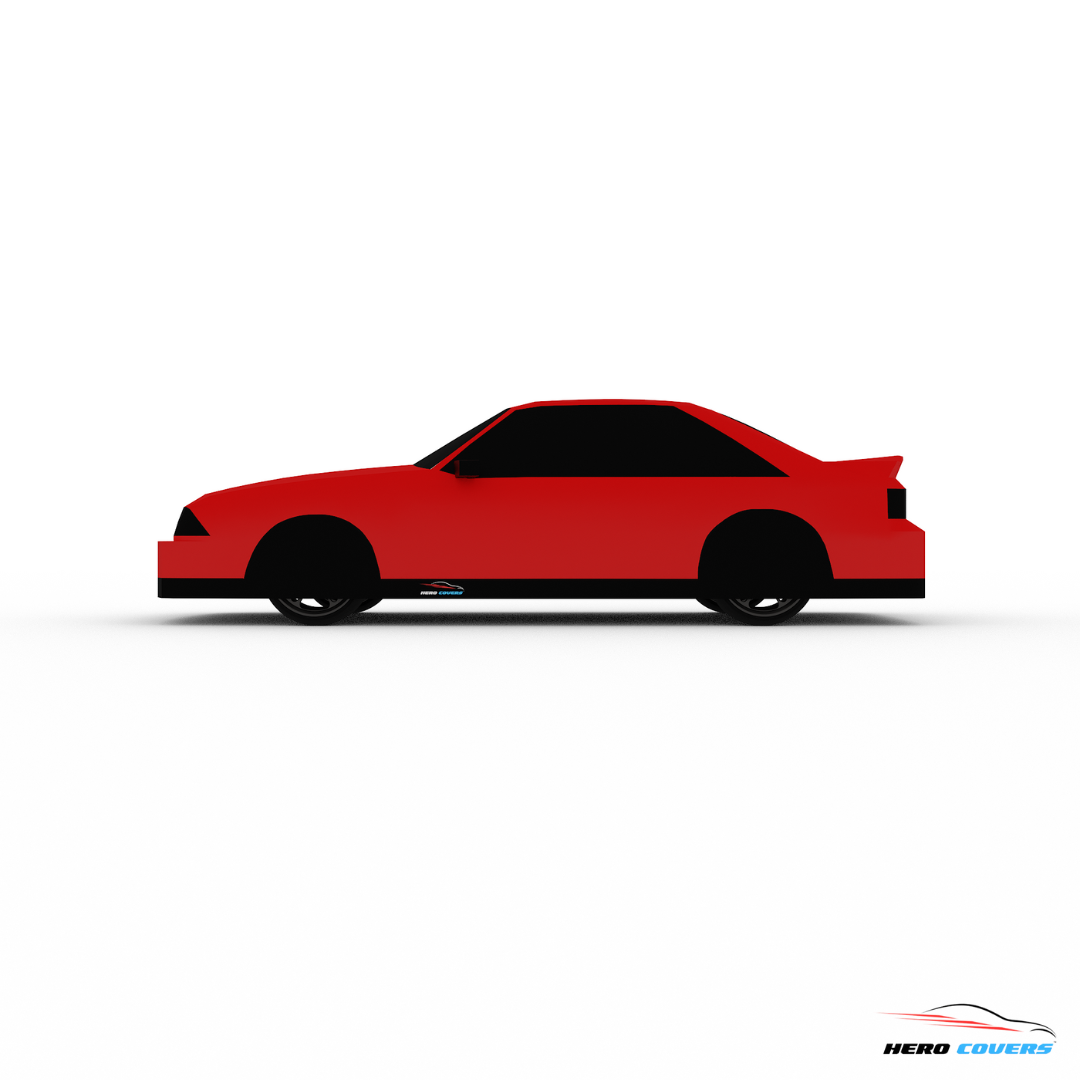Indoor or Outdoor Car Cover | Compatible For: Ford Mustang Third Generation (1979–1993) – Fox Body