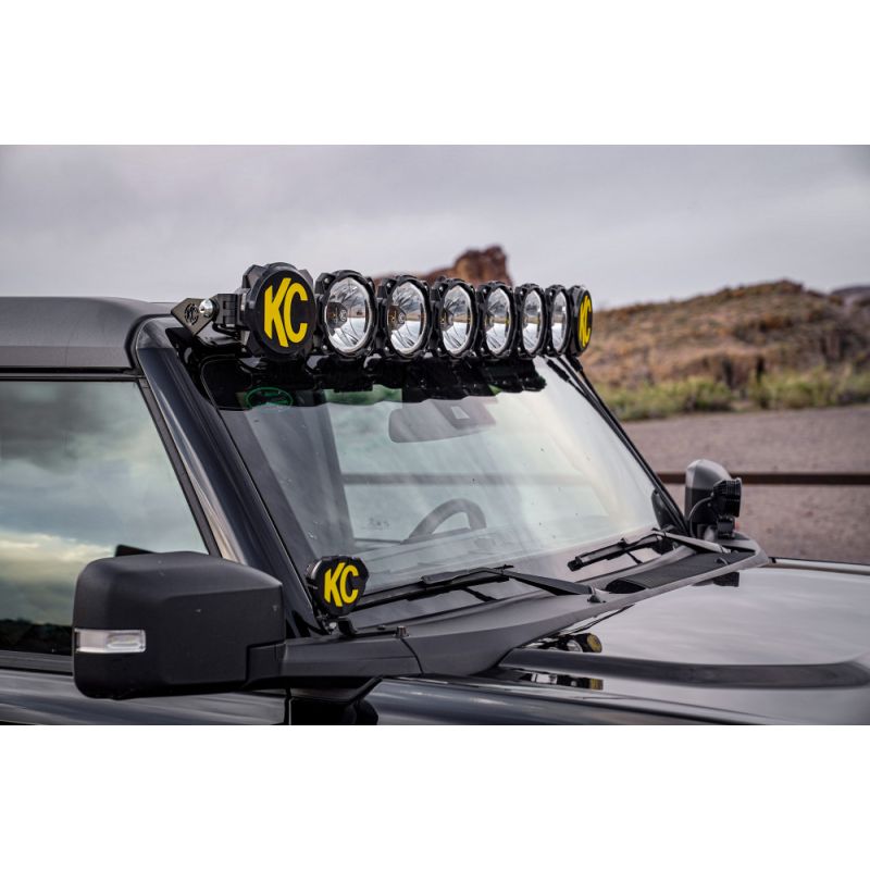 KC 50" Light Bar Overhead Mounts (Pair) 2021-2024 Bronco - Speedlogix