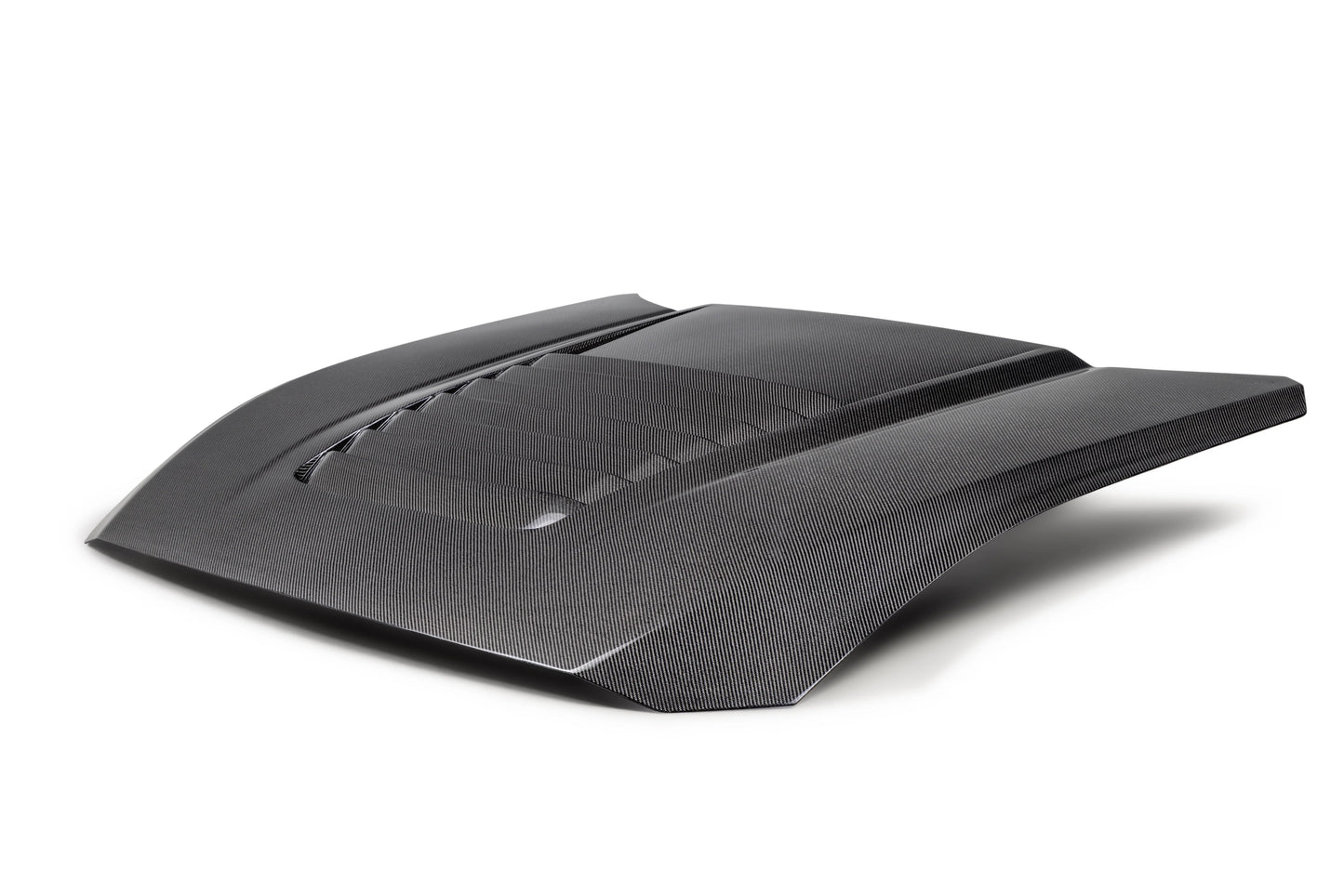 AC Carbon Fiber Double Sided GT5 Hood 2024 Mustang - Speedlogix