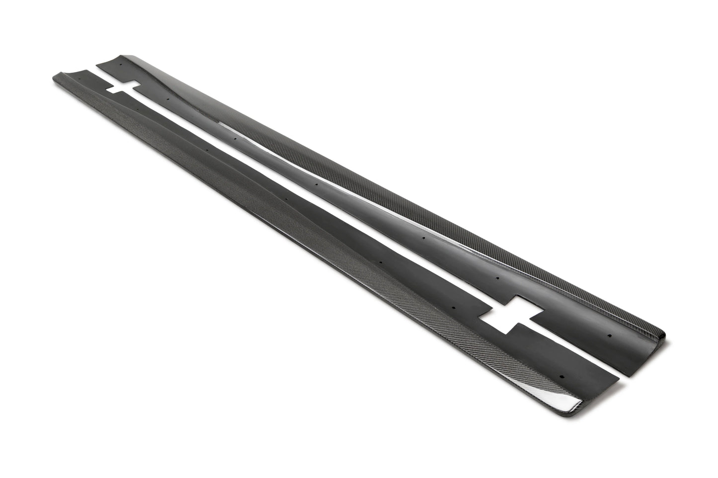 AC Carbon Fiber Rocker Panel Splitters 2020-2023 Charger Widebody