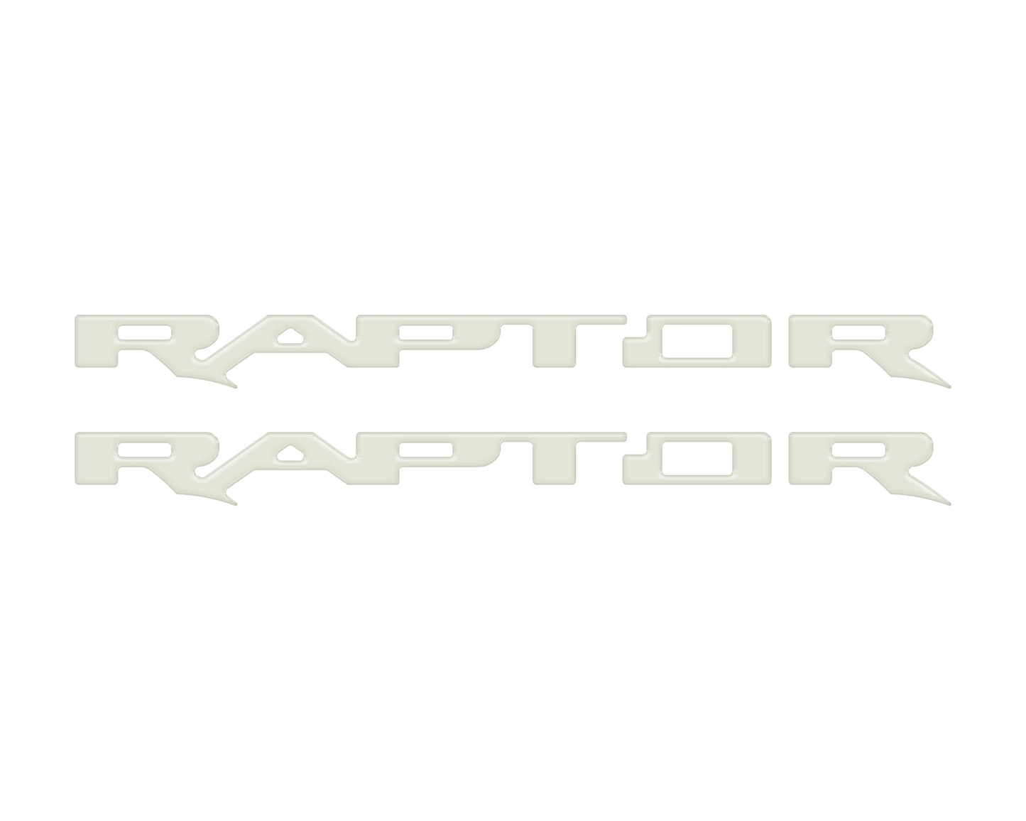 Raptor Running Board Letter Overlays Fits 2022-2026 Ford Bronco Raptor