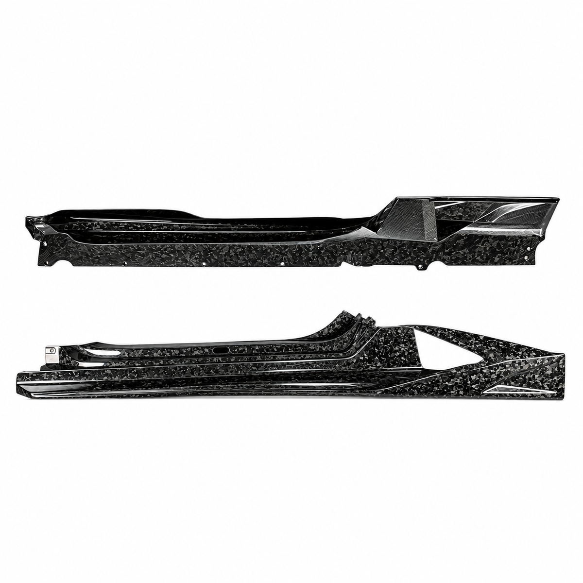VOR Style Carbon Fiber Side Skirts for Lamborghini Huracan LP580 LP610