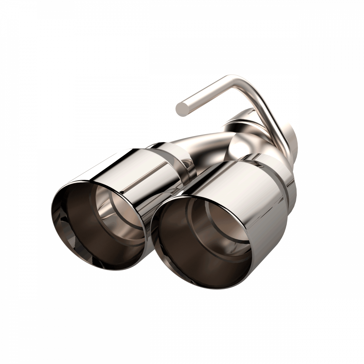 QTP Quad Polished Exhaust Tips 2015-2023 Challenger