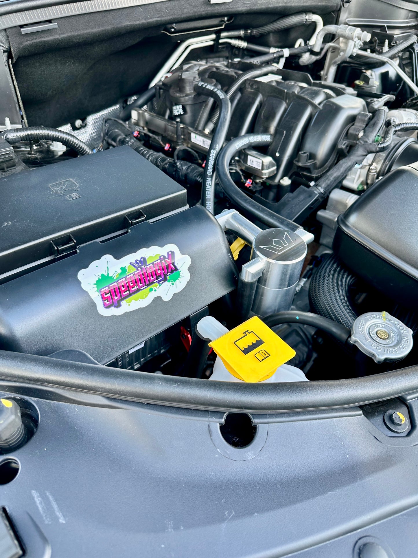 Speedlogix Oil Catch Can 2011-2023 Durango/Grand Cherokee 5.7L - Speedlogix