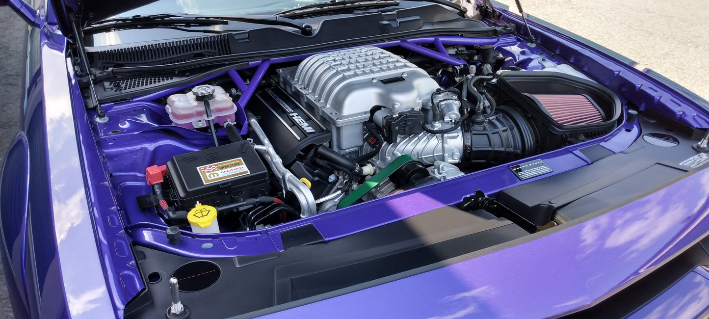 Speedlogix 4-point Front Strut Tower Brace 2015-2023 Challenger/Charger 6.2L - Speedlogix
