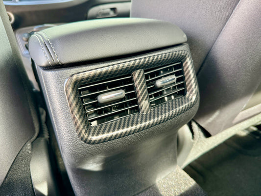 Speedlogix Carbon Print Rear A/C Vent Trim 2015-2023 Challenger - Speedlogix
