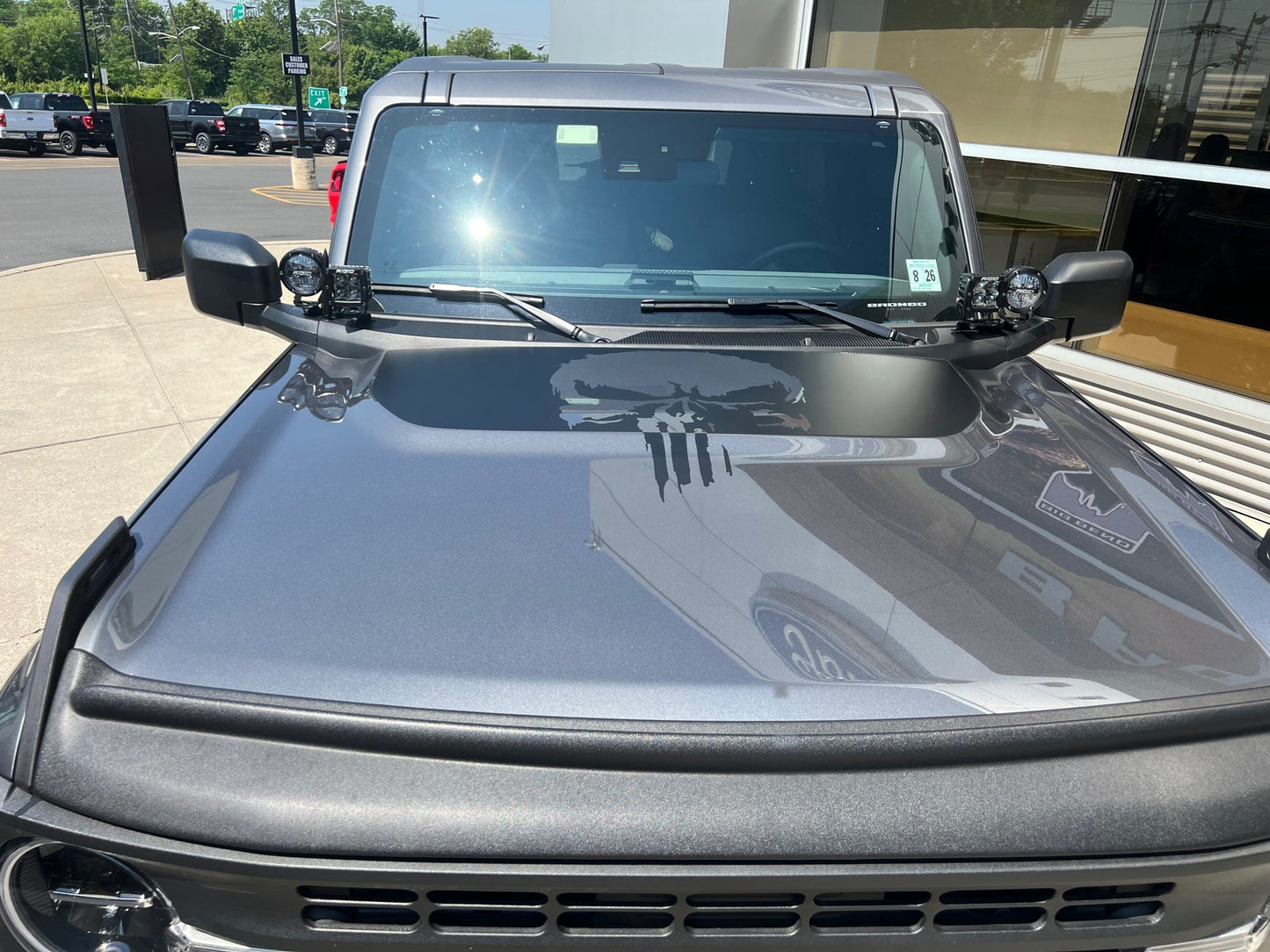 Skull Hood Decal for 2021-2025 Ford Bronco