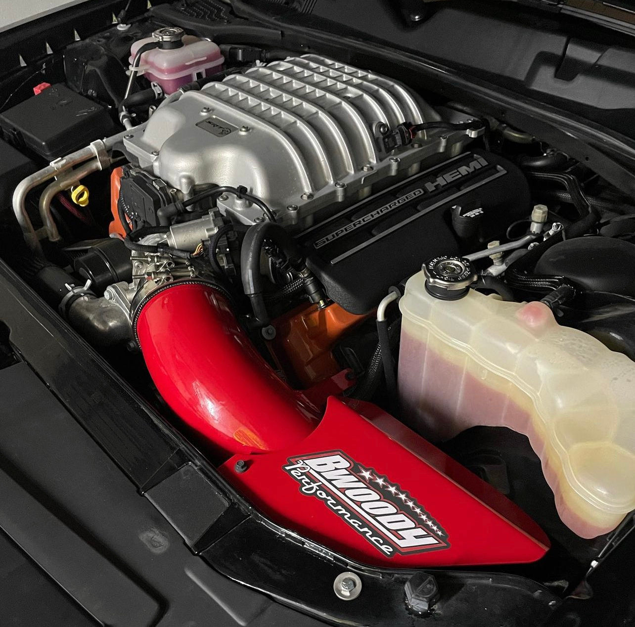 BWoody 5" Velocity Plus Intake 2017-2018 Challenger/Charger Hellcat - Speedlogix