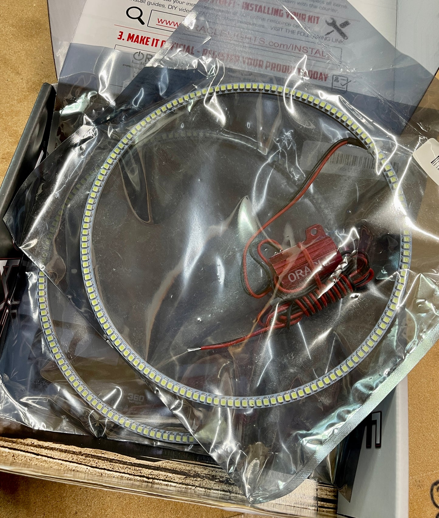 Oracle LED Headlight Halo Kit 2021-2023 Bronco (Base Headlights) - Speedlogix