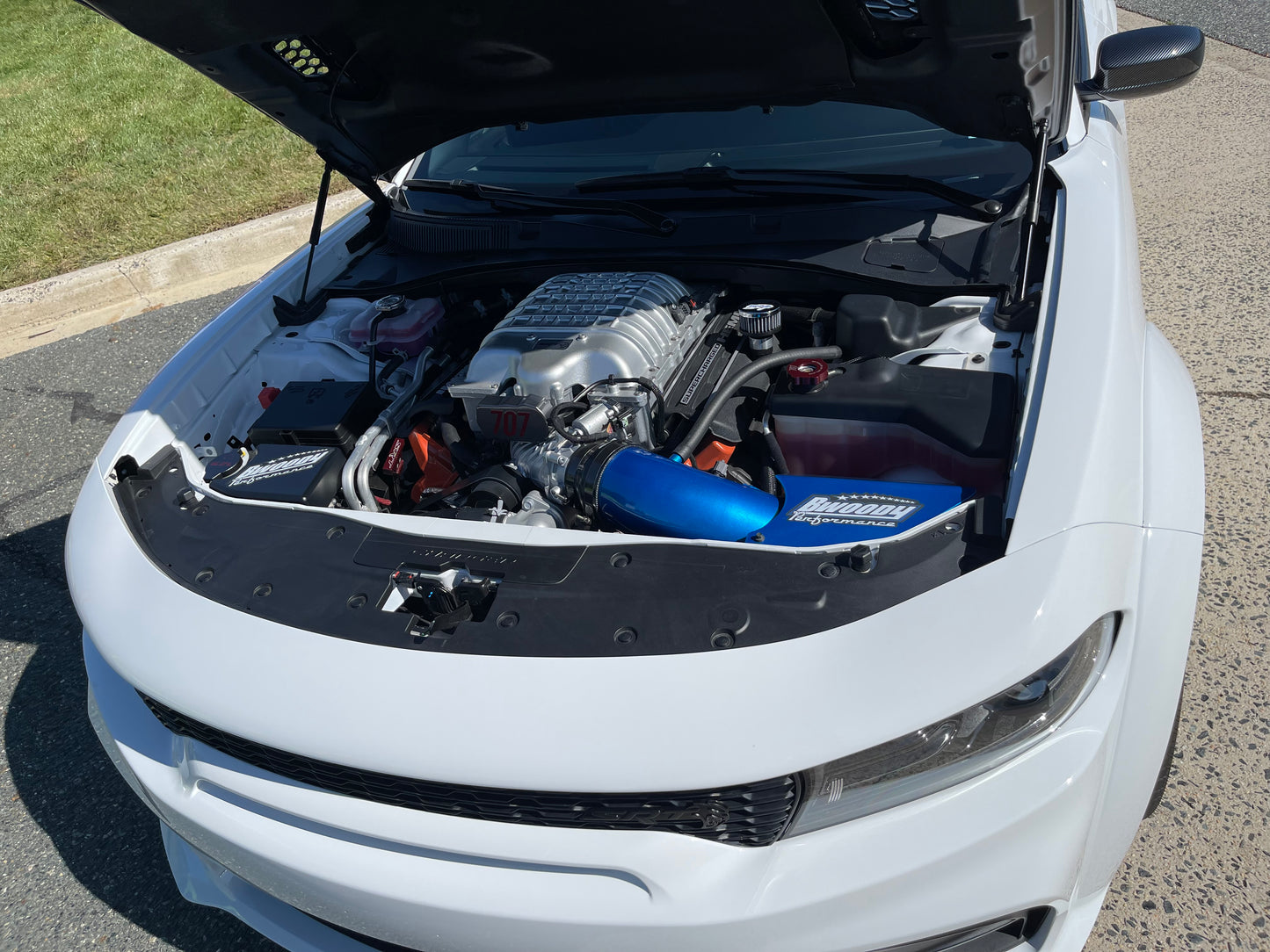 BWoody 5" Velocity Plus Intake 2019-2023 Challenger/Charger Hellcat - Speedlogix