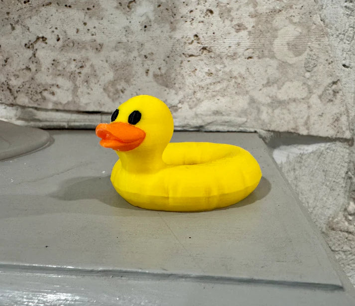 Pool Ring Yellow Duck - It Floats!