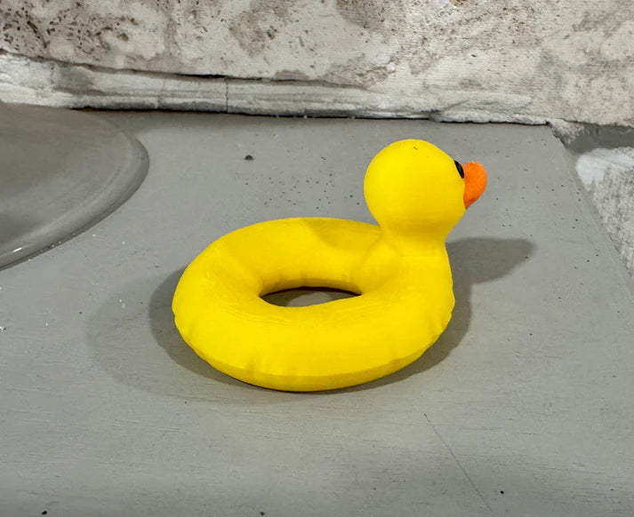 Pool Ring Yellow Duck - It Floats!