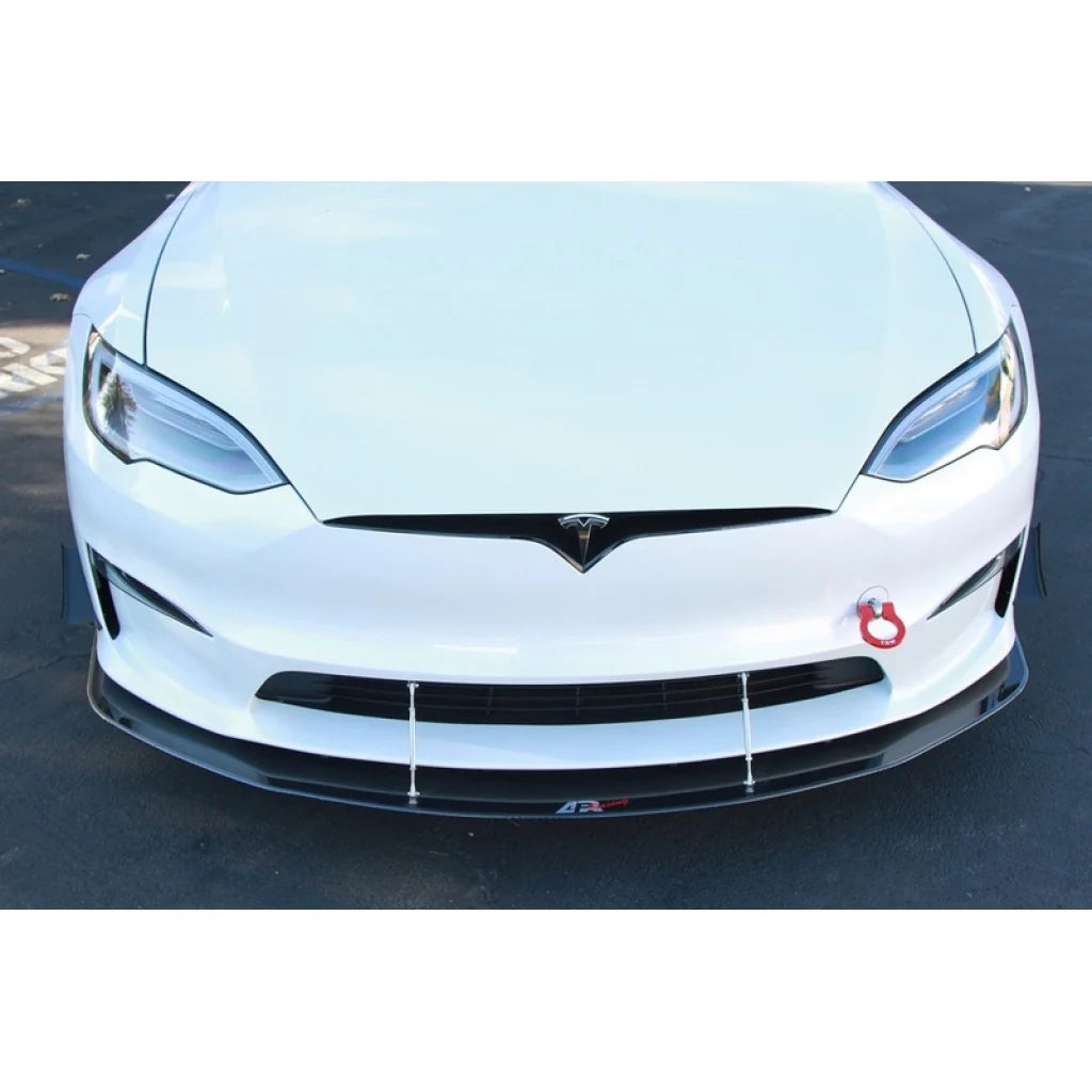 APR Performance Front Wind Splitter 2021-2024 Tesla Model S Plaid