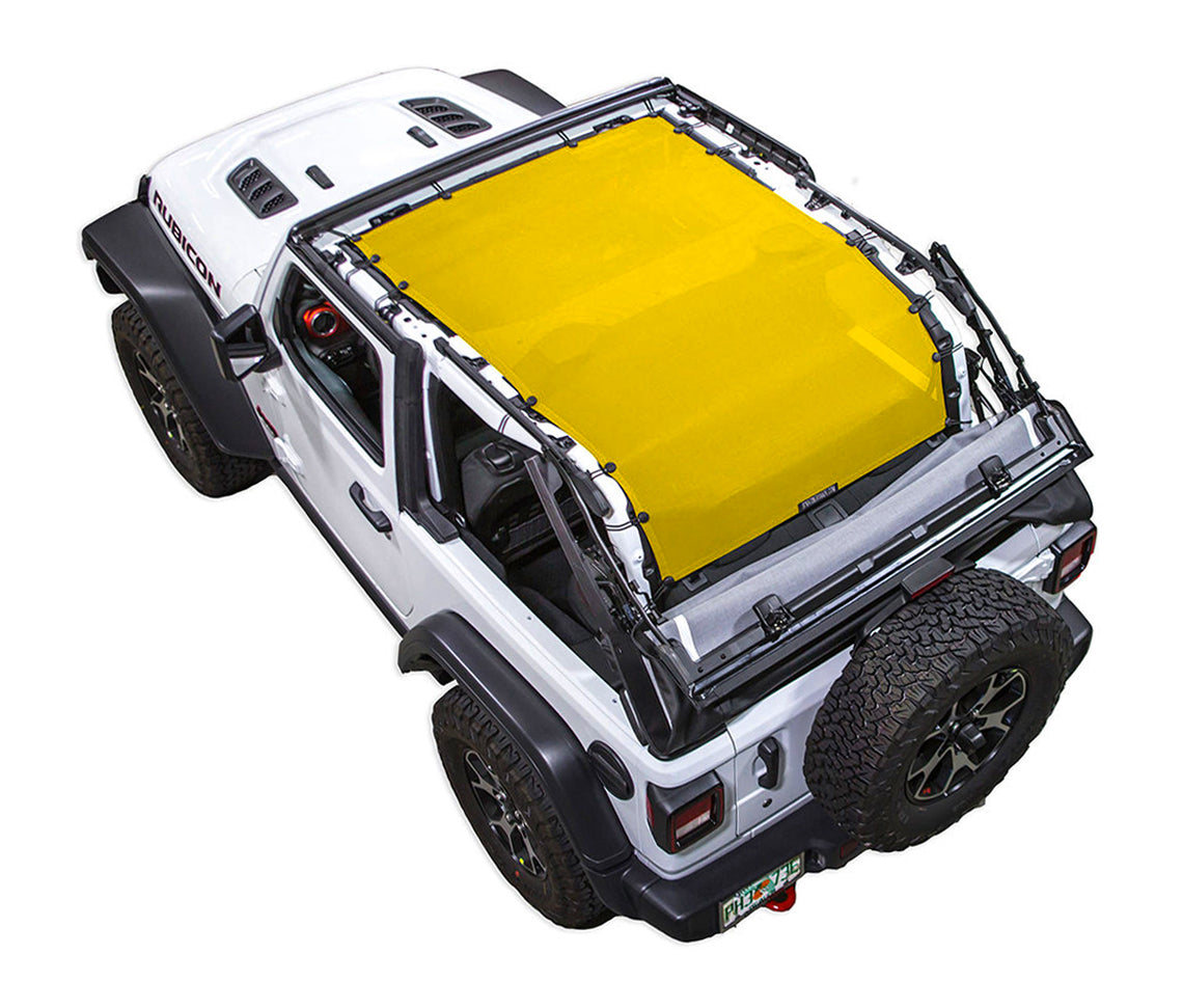 Jeep Wrangler JL 2-Door Sun Shade Solid Color Shade Top (2018–2026)