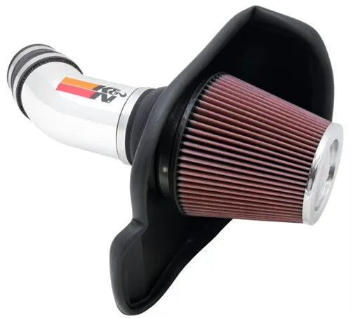 K&N Typhoon Polished Cold Air Intake 2011-2023 Challenger/Charger 392 - Speedlogix