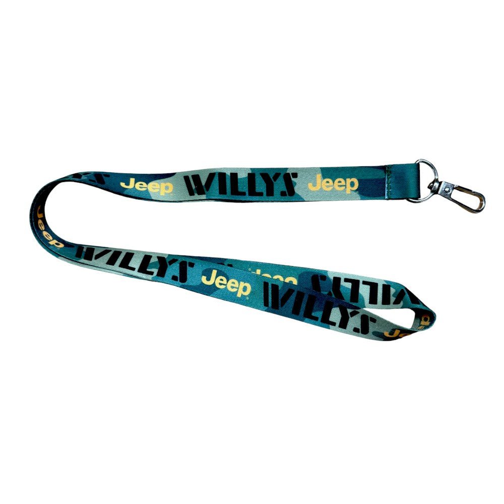 Lanyard - Jeep Willys Green Camo