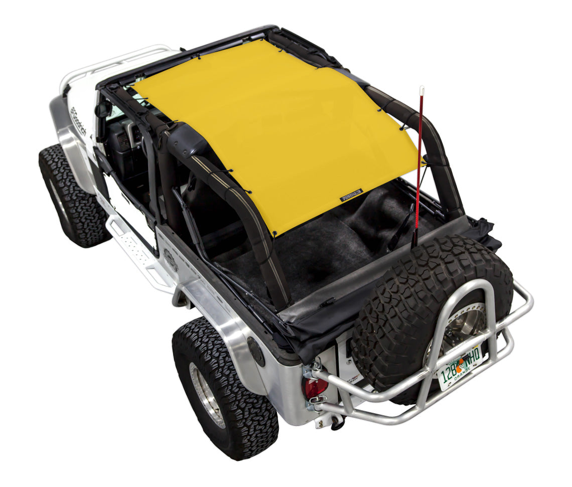 Jeep Wrangler LJ Sun Shade Solid Color Shade Top (2004–2006)