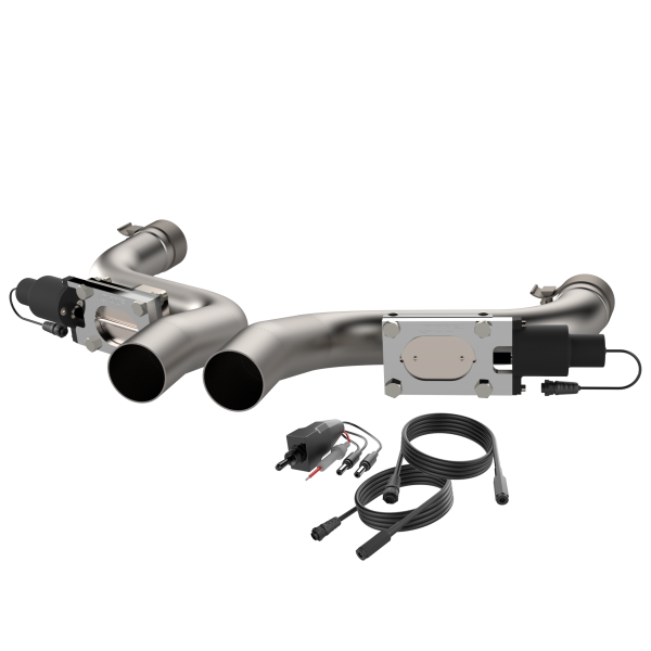 QTP Aggressor Electric Cutout Pipes 2011-2023 Challenger/Charger 5.7L - Speedlogix