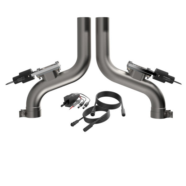 QTP Aggressor Electric Cutout Pipes 2011-2023 Challenger/Charger 5.7L