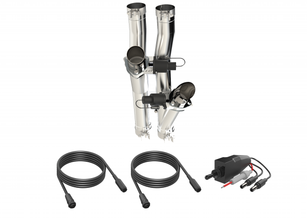 QTP Aggressor Electric Cutout Pipes 2021-2023 TRX - Speedlogix